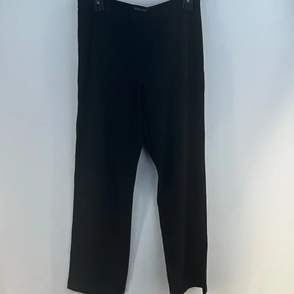 Eileen Fisher Pull On Wide Straight Leg Pants - Picture 1 of 5